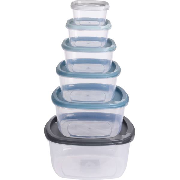 Conteneurs alimentaires avec couvercle Matière plastique - 23 x 11 x 23 cm