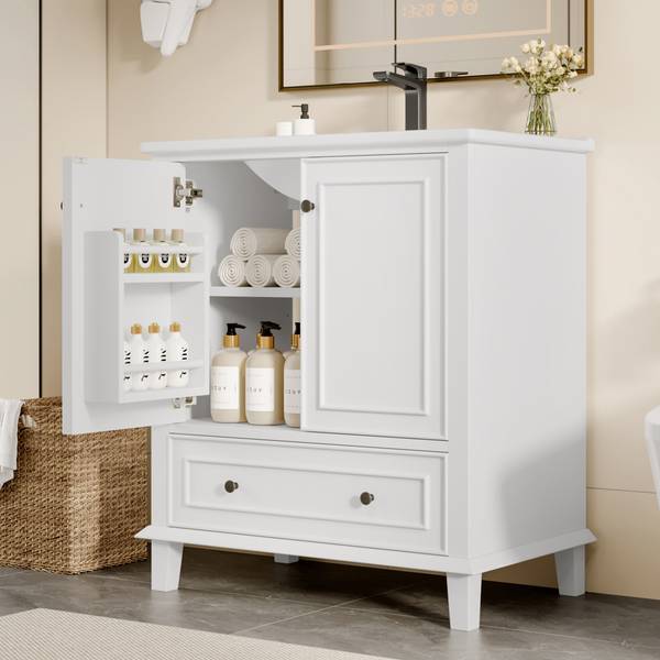 Meuble sous vasque Aphrodite Ⅱ Blanc