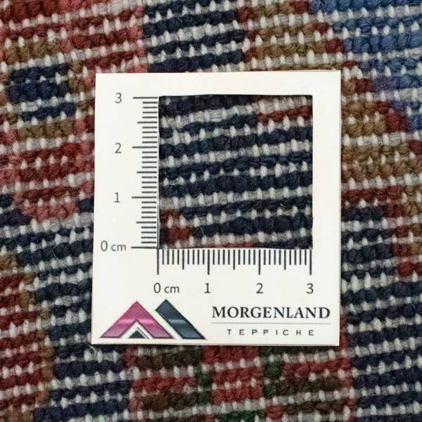 Orientteppich Nomadic Blau - Wolle - 125 x 1 x 174 cm