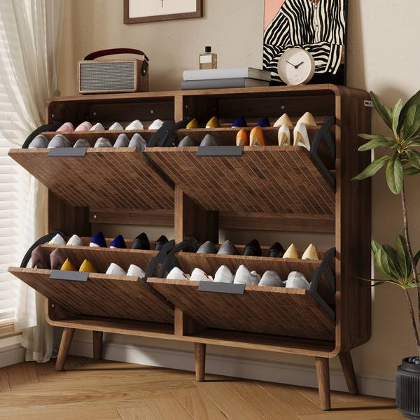 Schuhschrank  Astraios Ⅱ Walnuss Dekor