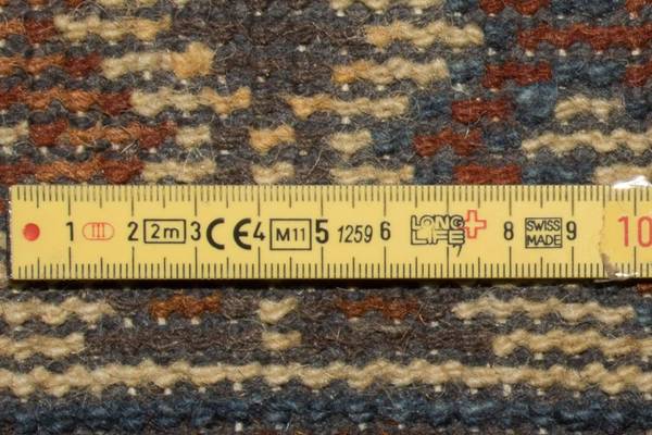 Orientteppich Oriental Orange - Wolle - 96 x 1 x 156 cm