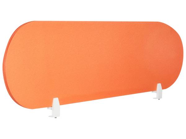 Cloison amovible de bureau SPARKY Orange - 160 x 1 cm