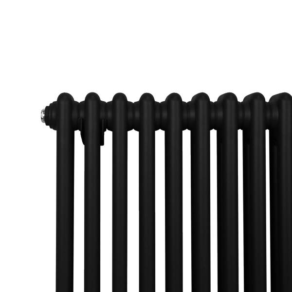 2-Spalten-Heizkörper 213066 Schwarz - 20 x 150 x 7 cm