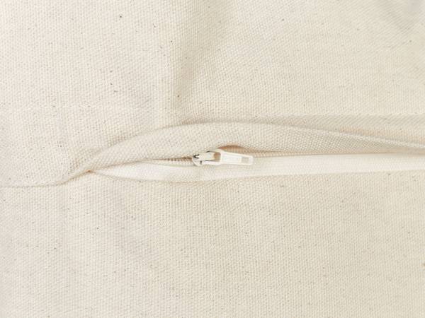 Coussin décoratif OBERONIA Beige - Marron - Fibres naturelles - 45 x 15 x 45 cm