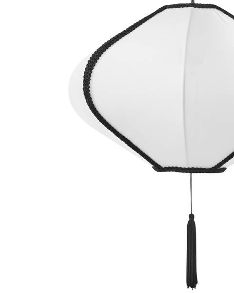 Pendelleuchten TUCURO Schwarz - Weiß - Bambus - 39 x 101 x 39 cm