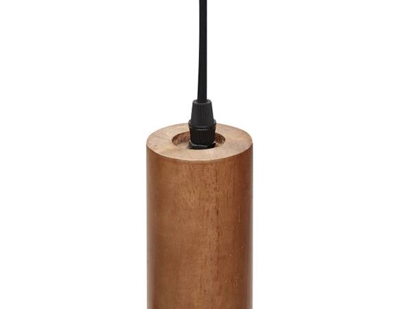 Lampe suspension TUTAKI Noir - Marron - Métal - 61 x 162 x 16 cm