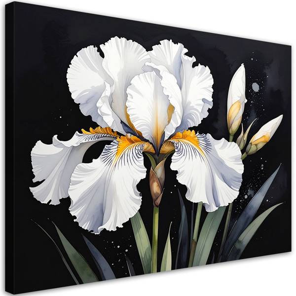Wandbild Blumen 120 x 80 cm