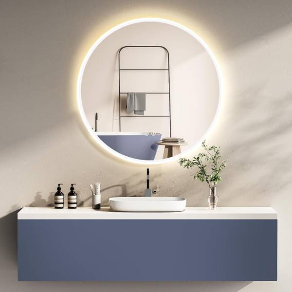 LED Kosmetikspiegel Valencia 80 x 80 cm