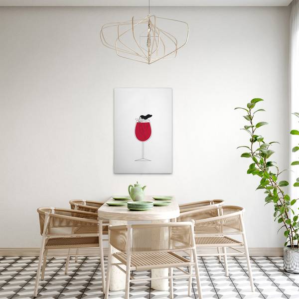 Leinwandbild Wine Love  3 60 x 90 cm