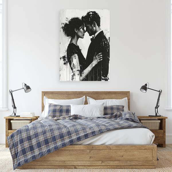 Wandbild Paare 60 x 90 cm