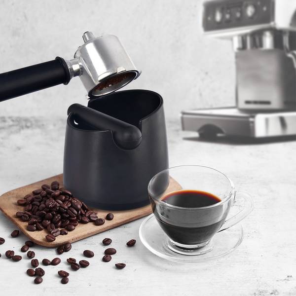 Kaffeesatzbehälter 390129 Schwarz - Kunststoff - 14 x 12 x 14 cm