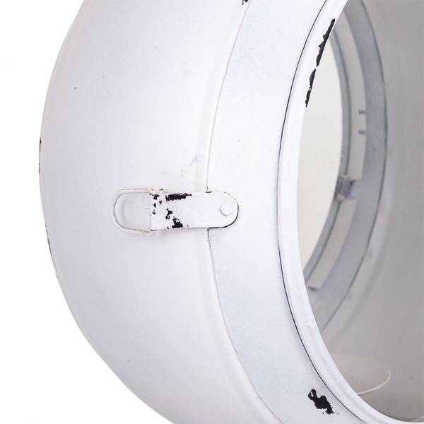 Lanterne 4523317840 Blanc - Métal - 25 x 38 x 55 cm