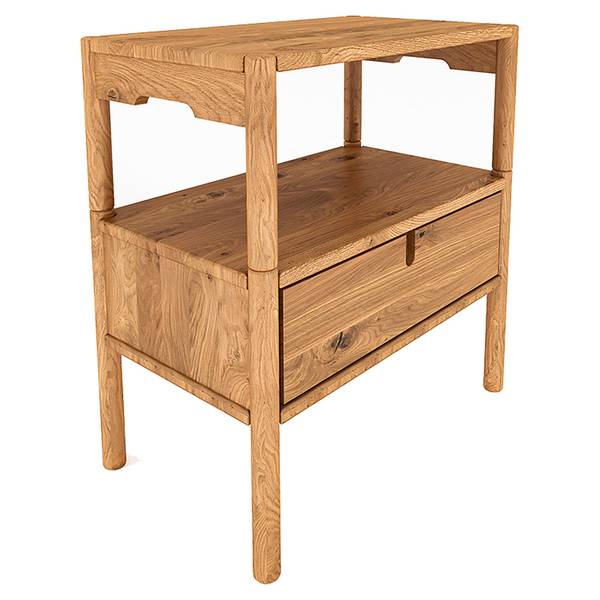 Schlafzimmer-Set PORI-165-3 3er-Set Braun - Eiche - 327 x 95 x 214 cm