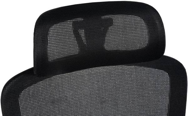 Bürostuhl Newberg Schwarz - Textil - 67 x 114 x 70 cm