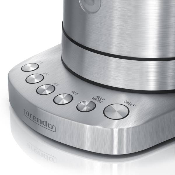 Wasserkocher GE-2188 Silber - Metall - 26 x 20 x 22 cm