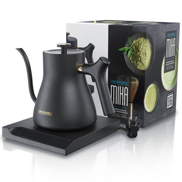 Wasserkocher GE-1970 Schwarz - Metall - 20 x 19 x 24 cm