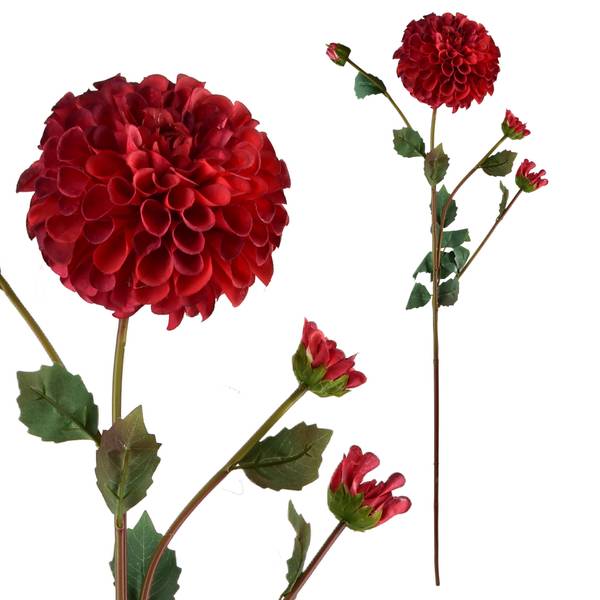 Kunstblume VIRIDIS Grün - Kunststoff - 18 x 77 x 77 cm