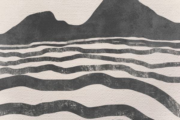 Leinwand 60x40 Meereslandschaft Polyester - 3 x 60 x 40 cm