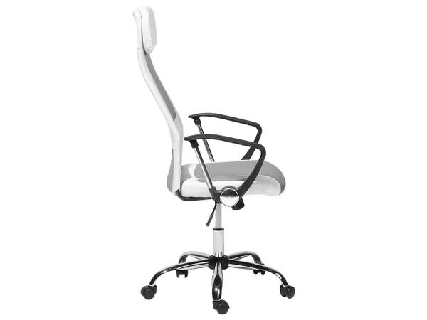 Bürostuhl PIONEER Schwarz - Silber - Weiß