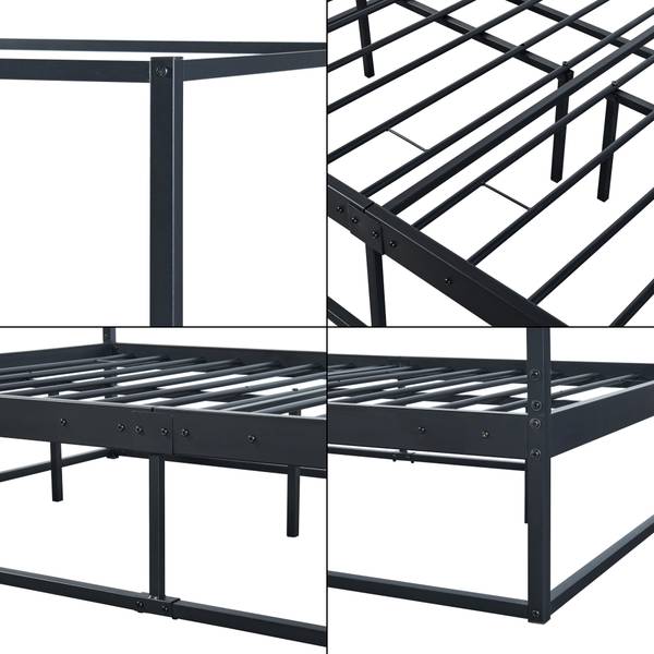 Himmelbett Kristianstad mit Matratze Liegefläche Breite: 120 cm