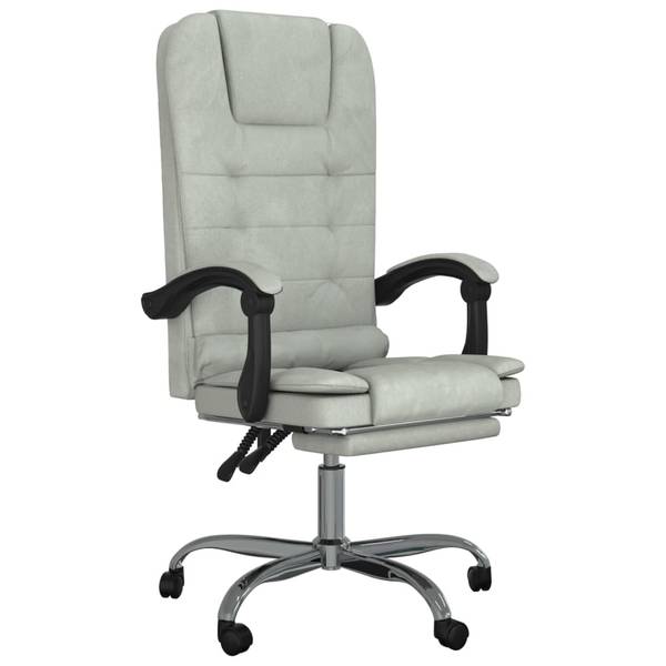 Massage-Bürostuhl 3016190 349664 Grau - Polyester - 56 x 122 x 63 cm