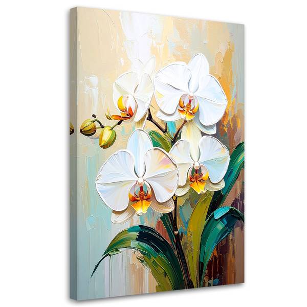 Wandbild orchideen blumen 40 x 60 cm