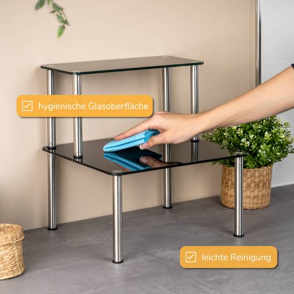 Gewürzregal 64633 Schwarz