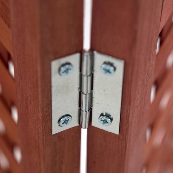 Raumteiler Autumn 3-tlg Braun - Glas - 120 x 170 x 3 cm