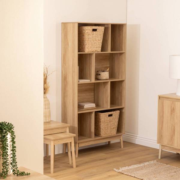 Bücherregal ABANA Beige - Holzwerkstoff - 30 x 160 x 80 cm