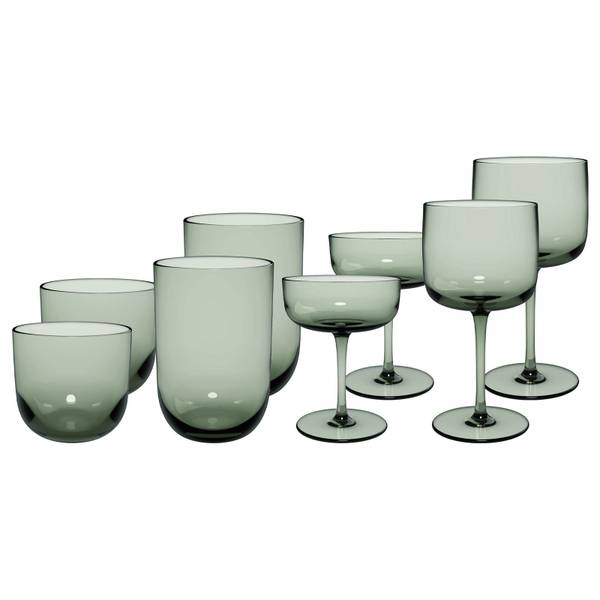 Gläser-Set Like Glass 8-teilig Grün