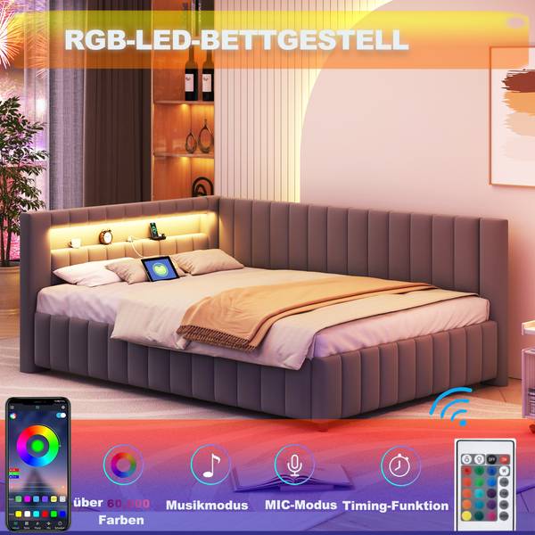 Kinderbett ｜K-192 Grau
