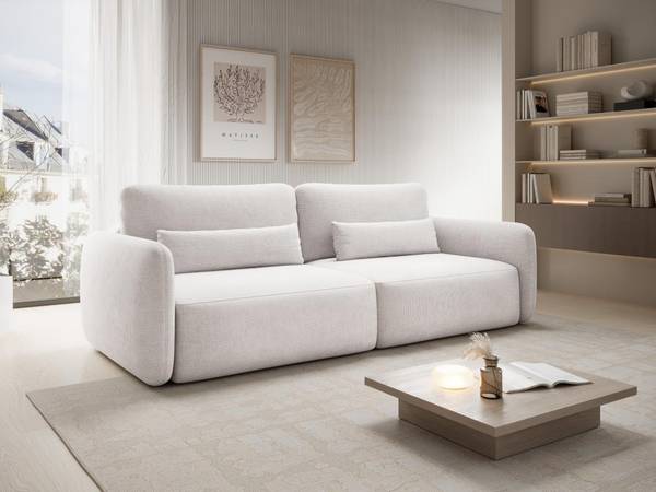 Schlafsofa VOPOZA Beige