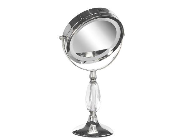 Miroir de table MAURY Argenté