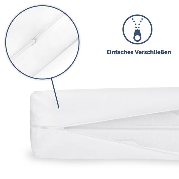 Milbenbezug Eksil 90 x 8 x 200 cm - Anzahl Teile im Set: 1