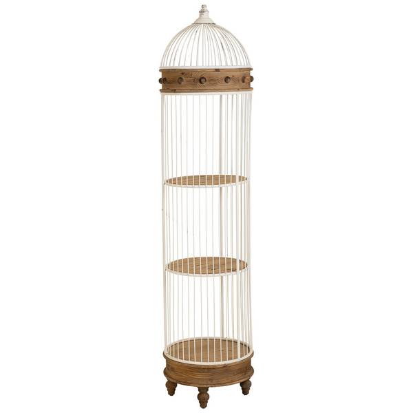 Regal 4523351400 Braun - Metall - 40 x 176 x 40 cm