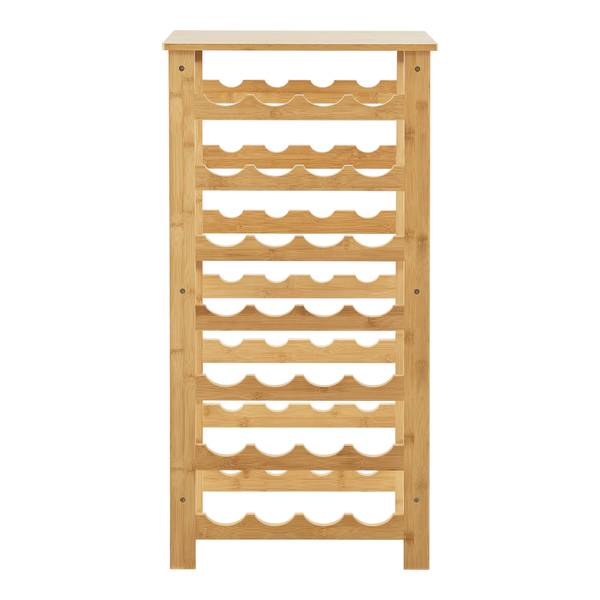 Weinregal Äänekoski Braun - Bambus - 47 x 94 x 29 cm