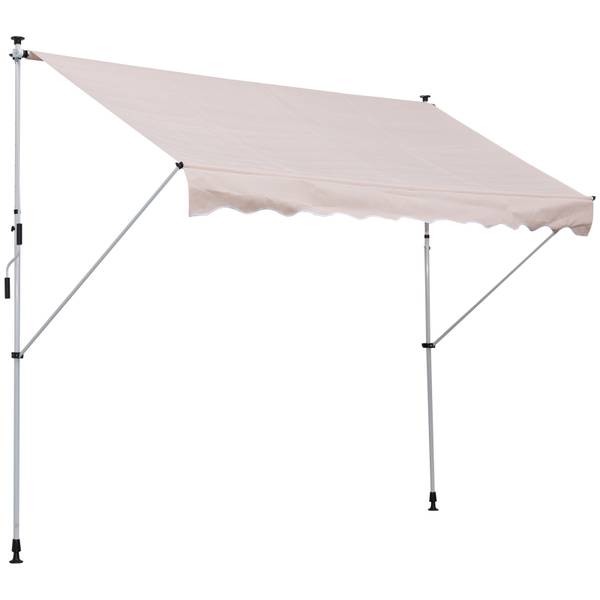 Markise 840-182CW Weiß - Kunststoff - 150 x 280 x 200 cm