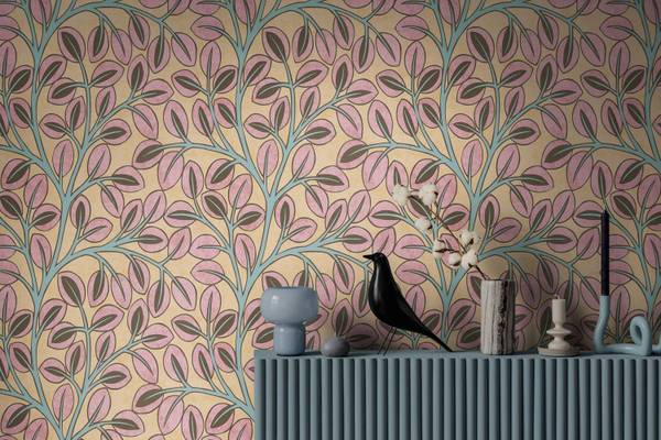 Vliestapete 791504-GU Gelb - Kunststoff - 53 x 1 x 1005 cm
