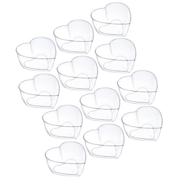Dessertbecher 12er Set SET122 Kunststoff - 9 x 4 x 9 cm