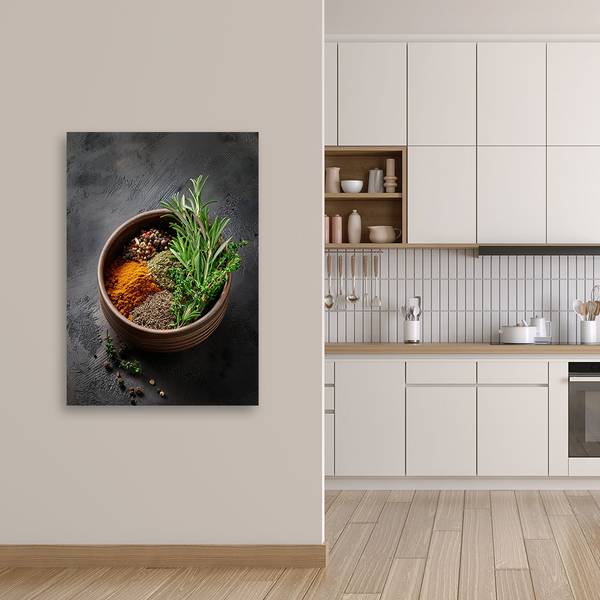 Tableau déco Épices 30 x 45 cm