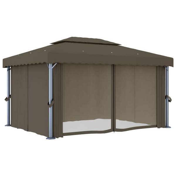 Gartenpavillon 3007840-2 Taupe