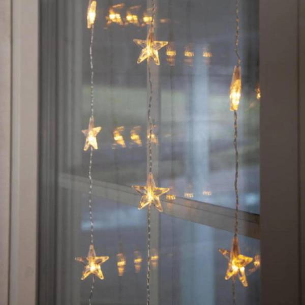Dekorative Tischleuchte Star Curtain ABS - 90 x 120 x 90 cm