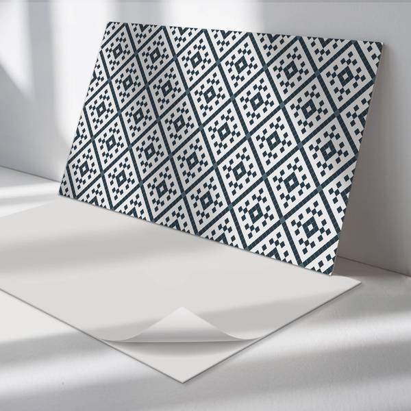 Klebepaneele Geo Rauten-Stil 100 x 50 cm