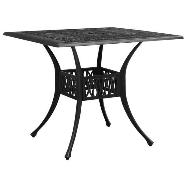 Bistroset 3011685-2 (5-teilig) Schwarz - Aluminium - 90 x 73 x 90 cm