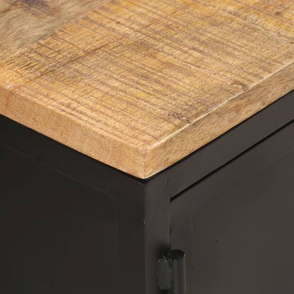 Couchtisch M603752 Schwarz - Holzwerkstoff - 50 x 37 x 90 cm