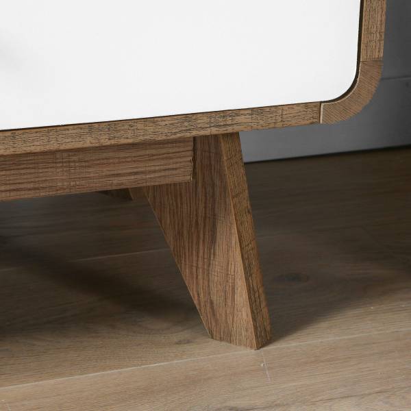 TV-Möbel ALBURA Braun - Holzwerkstoff - 39 x 53 x 129 cm
