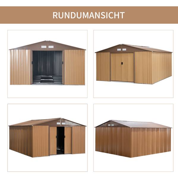 Gerätehaus 845-031V01YL Gelb