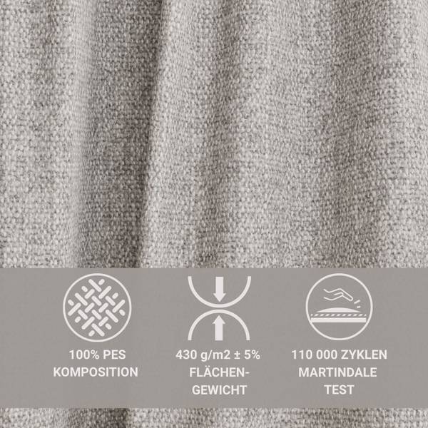 Canapé convertible Obra Beige - Gris