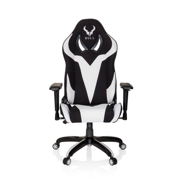 Siège gaming PROMOTER II Blanc - Textile