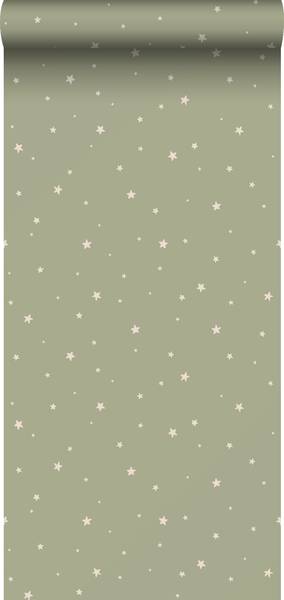 Tapete 139688 Grün - Fleece - 53 x 1005 x 53 cm